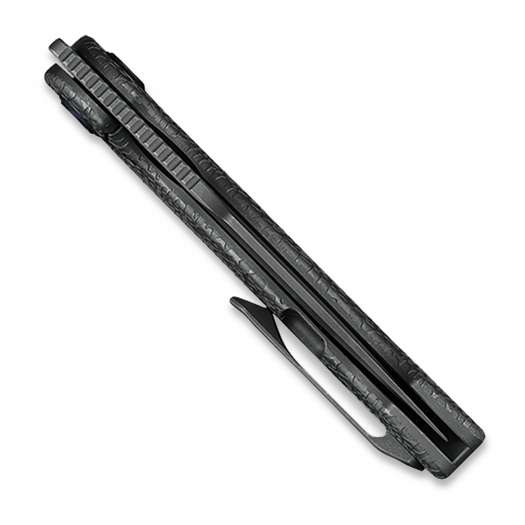 Couteau pliant Kunwu Knives Gringo - Honeydew Texture - Stonewashed