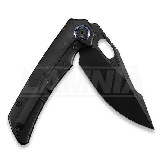 Kunwu Knives Jericho - Peel Texture & Timascus - PVD k&auml;&auml;nt&ouml;veitsi