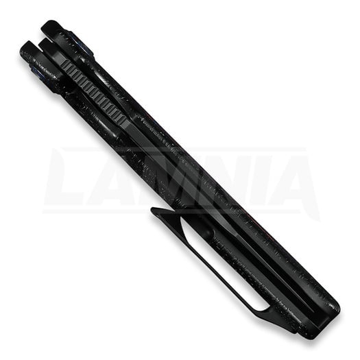 Skladac&iacute; n&ocirc;ž Kunwu Knives Jericho - Raindrop Texture Ti & Timascus - DLC