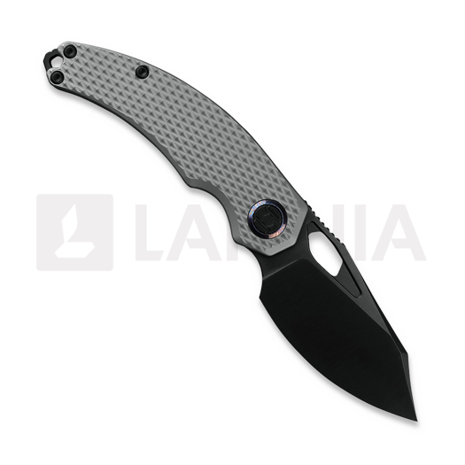 Складной нож Kunwu Knives Lefty ComPadre - DLC - Titanium, Diamond Texture