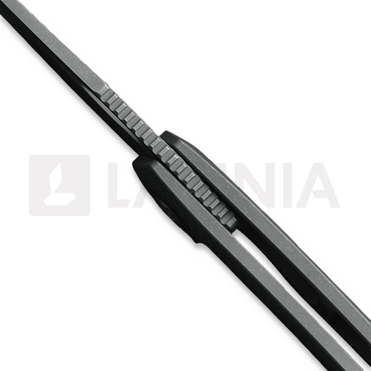 Kunwu Knives Padre - Diamond Texture Ti - Stonewashed k&auml;&auml;nt&ouml;veitsi