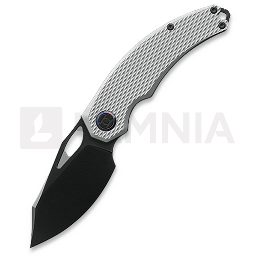 Kunwu Knives Padre - DLC - Titanium sulankstomas peilis, Diamond Texture