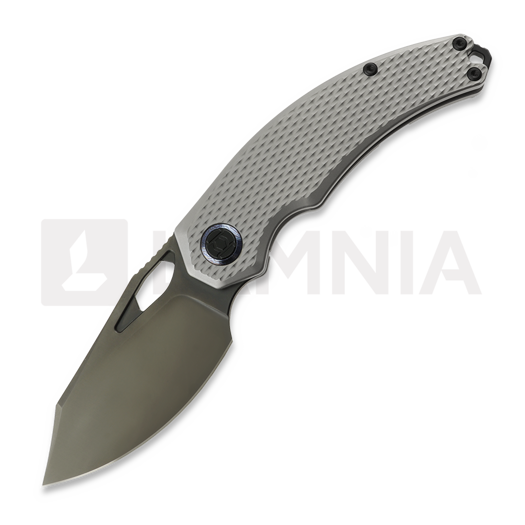 Складний ніж Kunwu Knives Padre - DLC - Titanium, Diamond Texture