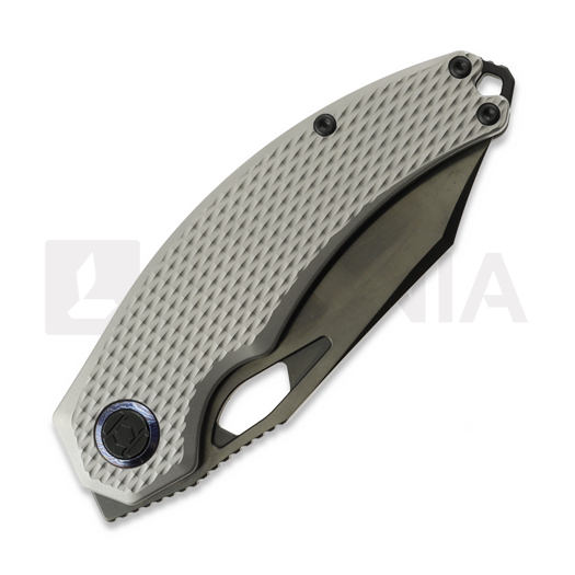 Kunwu Knives Padre - DLC - Titanium fällkniv, Diamond Texture