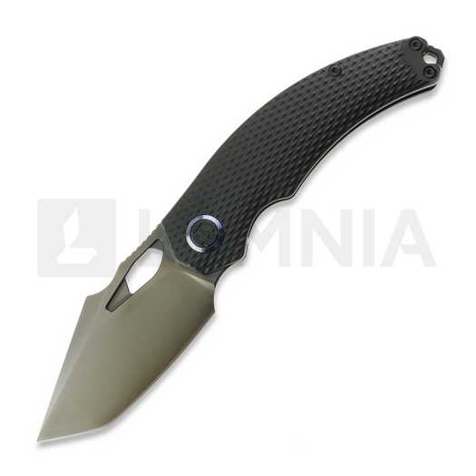 Складний ніж Kunwu Knives Poon Padre - DLC - Titanium, Diamond Texture + DLC