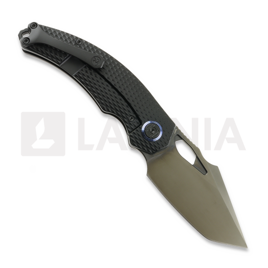 Skladací nôž Kunwu Knives Poon Padre - DLC - Titanium, Diamond Texture + DLC