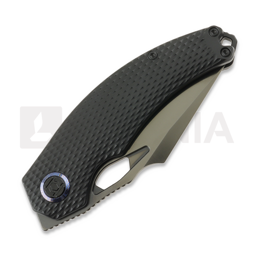 Skladací nôž Kunwu Knives Poon Padre - DLC - Titanium, Diamond Texture + DLC