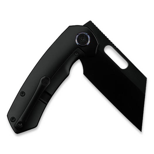 Kunwu Knives Primo - DLC - Titanium folding knife, black