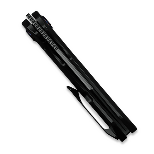 Kunwu Knives Primo - DLC - Titanium sulankstomas peilis, juoda