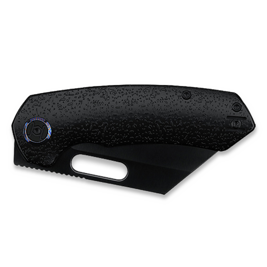 Briceag Kunwu Knives Primo - DLC - Titanium, Raindrop Texture + PVD