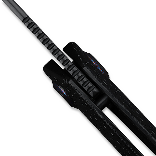 Briceag Kunwu Knives Primo - DLC - Titanium, Raindrop Texture + PVD