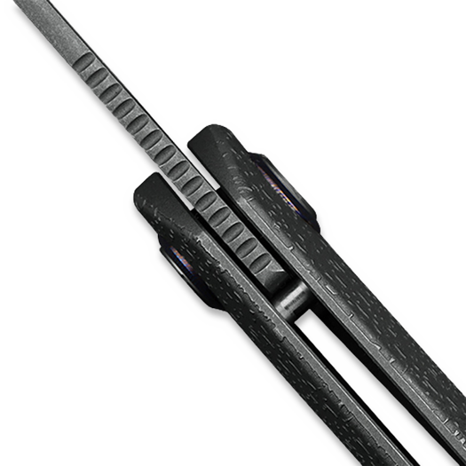 Zav&iacute;rac&iacute; nůž Kunwu Knives Primo - Raindrop Texture Ti - Stonewash