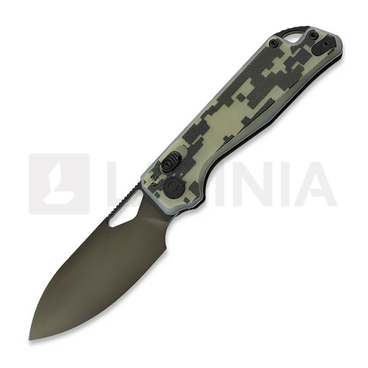 มีดพับ Kunwu Knives Pulsar - DLC - G10, camo