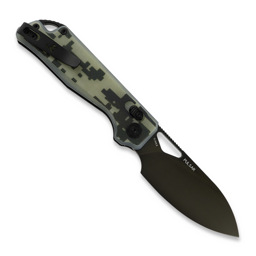 Kunwu Knives Pulsar - DLC - G10 folding knife, camo