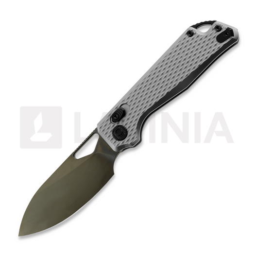 Kunwu Knives Pulsar - DLC - Titanium sklopivi nož, Diamond Texture