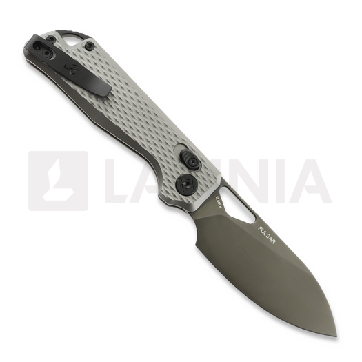 Kunwu Knives Pulsar - DLC - Titanium Taschenmesser, Diamond Texture