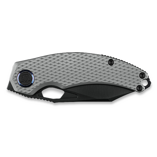 Kunwu Knives Reverse Tux ComPadre - Diamond Texture Ti - DLC k&auml;&auml;nt&ouml;veitsi