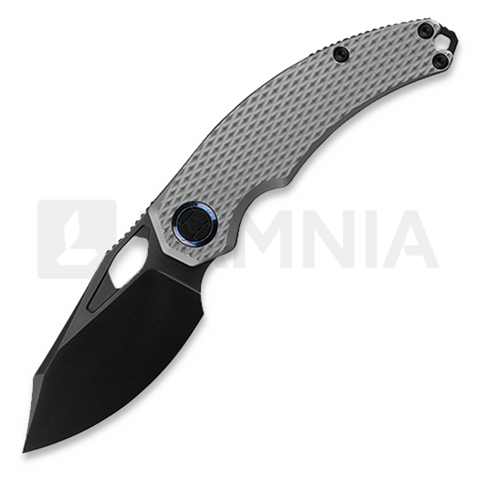 Briceag Kunwu Knives Reverse Tux ComPadre - DLC - Titanium, Diamond Texture