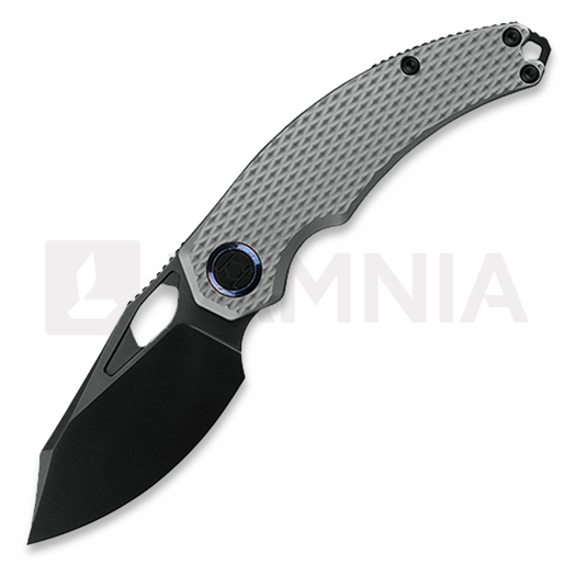 Liigendnuga Kunwu Knives Reverse Tux ComPadre - DLC - Titanium, Diamond Texture