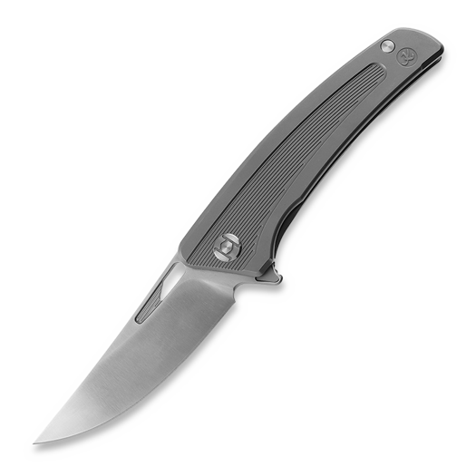 Kunwu Knives Ronin - Satin - Titanium סכין מתקפלת