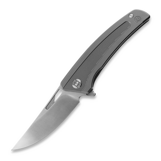 Kunwu Knives Ronin - Satin - Titanium folding knife