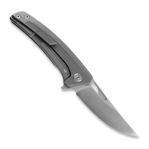 Kunwu Knives Ronin - Titanium - Satin folding knife