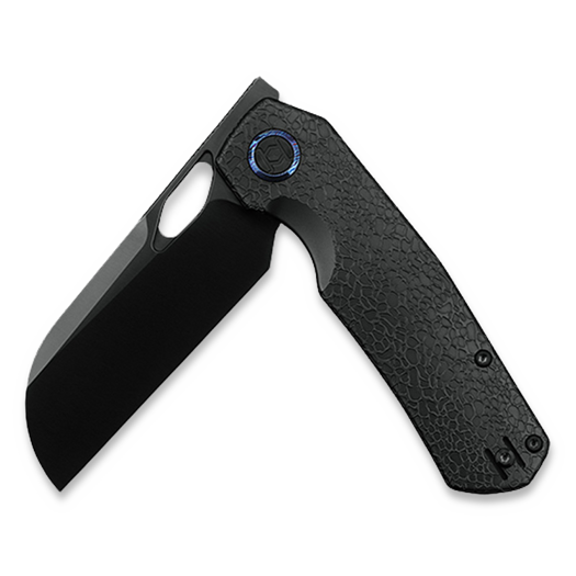 Kunwu Knives S-Tao II - DLC - Titanium folding knife, Honeydew Texture + DLC