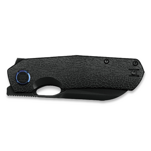 Kunwu Knives S-Tao II - DLC - Titanium folding knife, Honeydew Texture + DLC