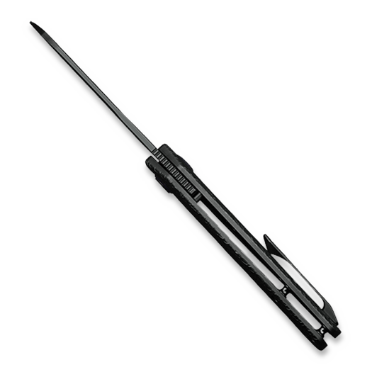 Kunwu Knives S-Tao II - DLC - Titanium folding knife, Honeydew Texture + DLC