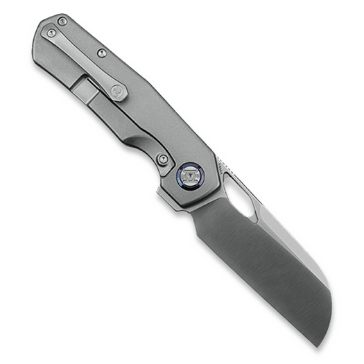 Skladací nôž Kunwu Knives S-Tao II - Satin - Titanium, Orange Peel Texture