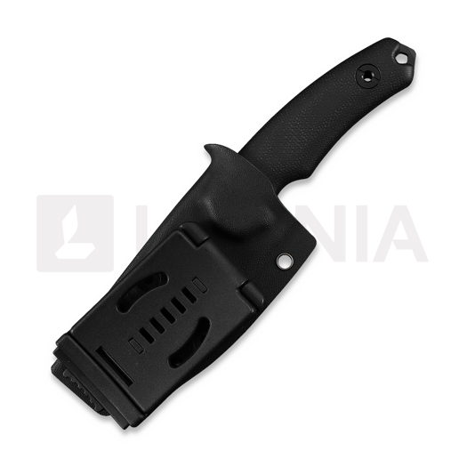 Kunwu Knives Stiffy D. - DLC - Micarta knife, black