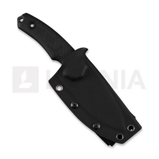 Kunwu Knives Stiffy D. - DLC - Micarta veitsi, musta