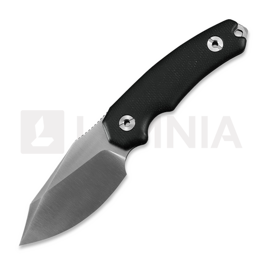มีด Kunwu Knives Stiffy D. - Satin - Micarta, ดำ