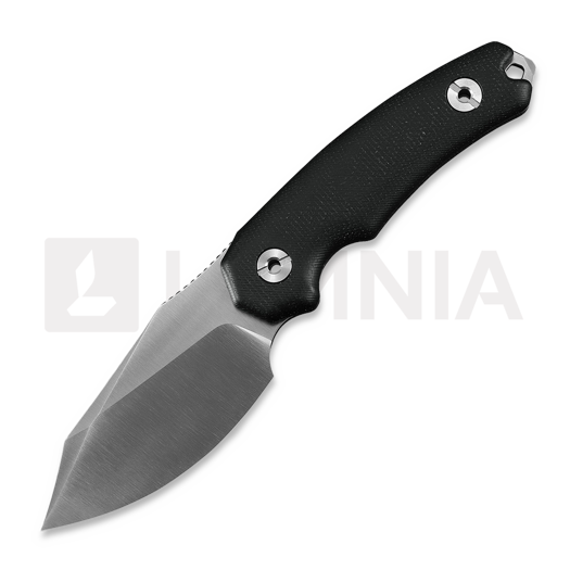 Нож Kunwu Knives Stiffy D. - Satin - Micarta, чёрный