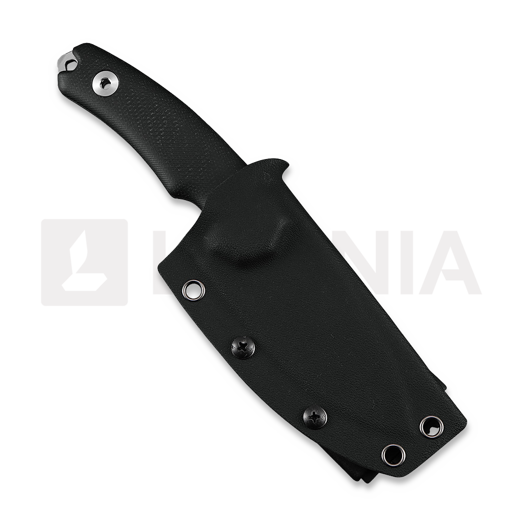 Kunwu Knives Stiffy D. - Satin - Micarta סכין, שחור