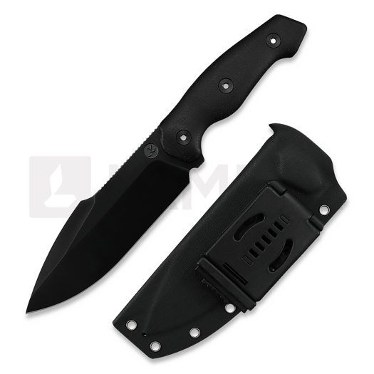 Coltello Kunwu Knives Stiffy G. - Black Micarta - DLC