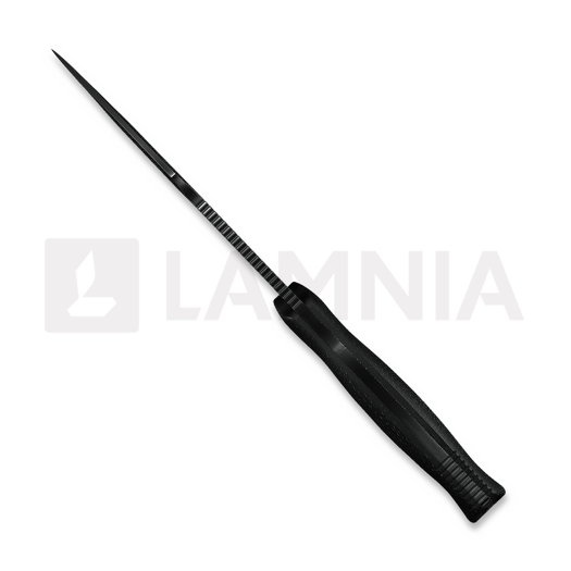 Kunwu Knives Stiffy G. - DLC - Micarta knife, black