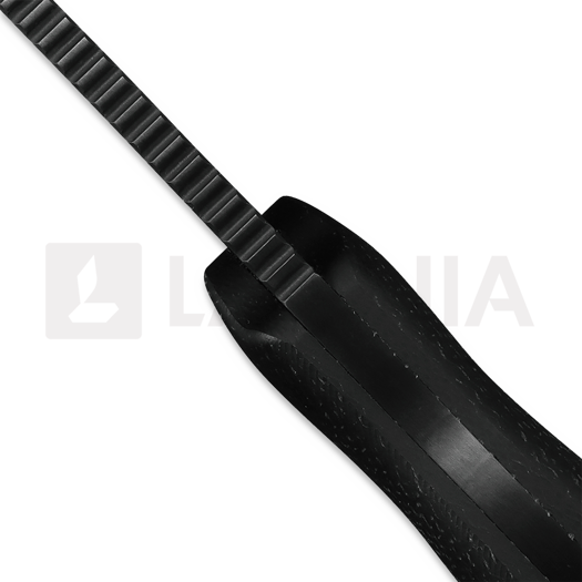 Kunwu Knives Stiffy G. - DLC - Micarta knife, black