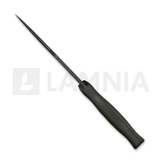 Coltello Kunwu Knives Stiffy G. - OD Green Micarta - Teflon