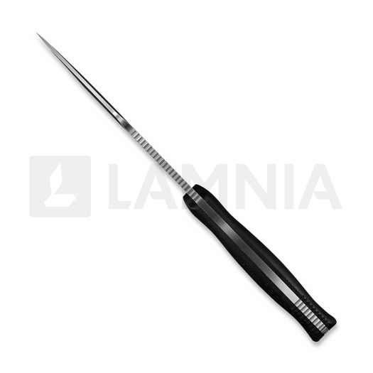 Kunwu Knives Stiffy G. - Satin - Micarta knife, black