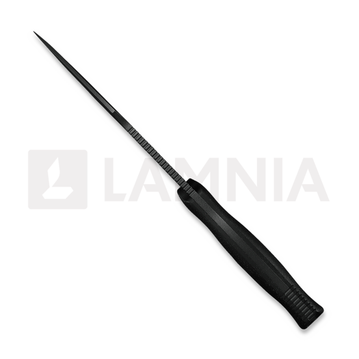 Kunwu Knives Stiffy G. - Teflon - Micarta knife, black