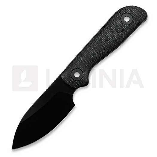 Couteau Kunwu Knives Stiffy P. - Black Micarta - DLC