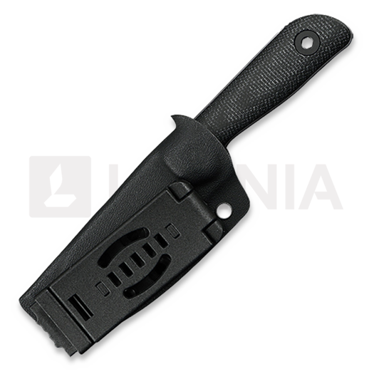 Kunwu Knives Stiffy P. - Black Micarta - DLC knife