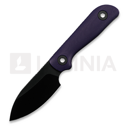 Нож Kunwu Knives Stiffy P. - DLC - G10, пурпурный
