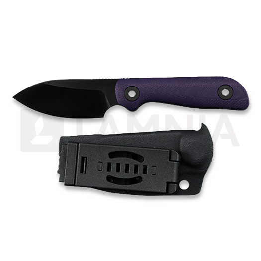 Kunwu Knives Stiffy P. - DLC - G10 knife, purple