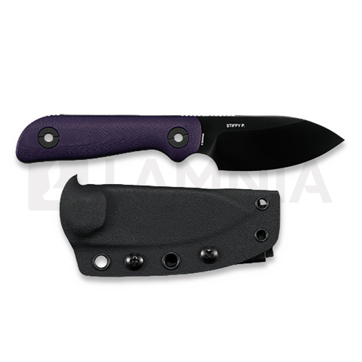 Coltello Kunwu Knives Stiffy P. - DLC - G10, porpora