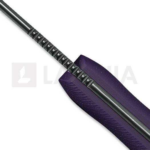 Kunwu Knives Stiffy P. - DLC - G10 knife, purple