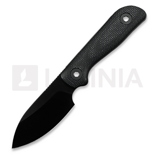 Kunwu Knives Stiffy P. - DLC - Micarta ナイフ, 黒