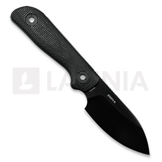 Kunwu Knives Stiffy P. - DLC - Micarta peilis, juoda