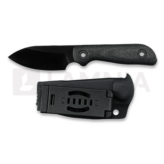 Kunwu Knives Stiffy P. - DLC - Micarta peilis, juoda